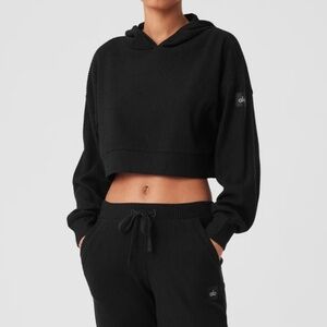 ALO Yoga Muse Sweatpants + Muse Hoodie Black Size Both Size Small
